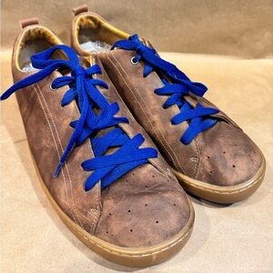 Camper Brown Nubuck Leather Runners. Size EU45/US12